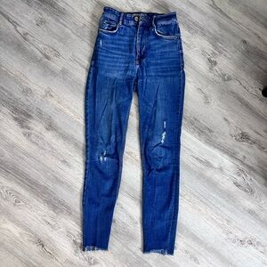 Zara high rise jeans